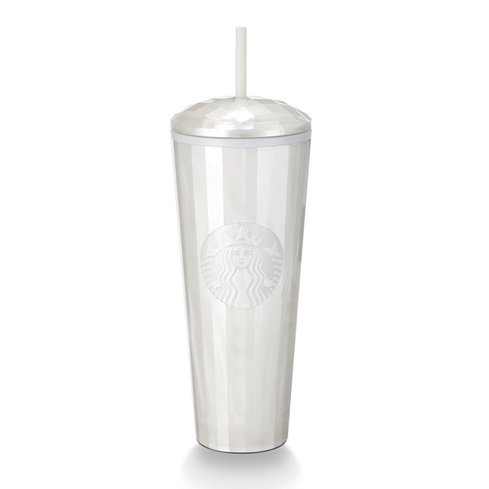 NWOT Starbucks Plastic Pearl Kaleidoscope Cold Cup